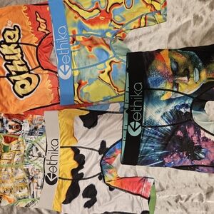 Ethika Kids Graphic Boxer Briefs - Multicolor